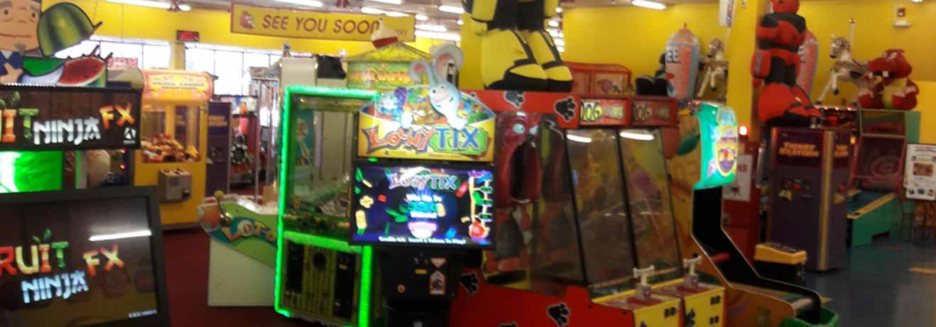 Arcade games at The People's Choice