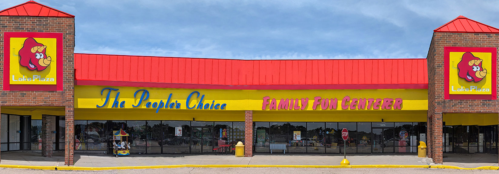Front Panorama Of Store